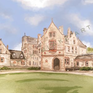 Castle Leslie – Print (Front of Castle)